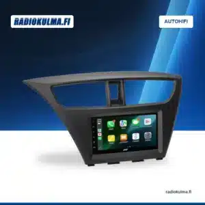 Stinger IE268E -soitin paketin autokohtaisessa asennuskehyksessä.