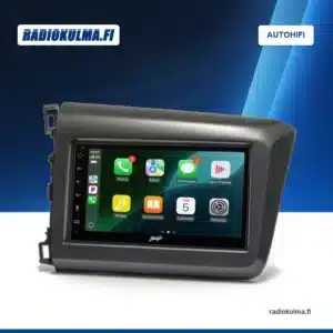 Stinger IE268E -soitin paketin autokohtaisessa asennuskehyksessä.