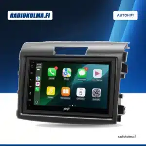 Stinger IE268E -soitin paketin autokohtaisessa asennuskehyksessä.