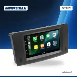 Stinger IE268E -soitin paketin autokohtaisessa asennuskehyksessä.