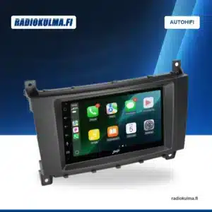 Stinger IE268E -soitin paketin autokohtaisessa asennuskehyksessä.