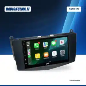 Stinger IE268E -soitin paketin autokohtaisessa asennuskehyksessä.