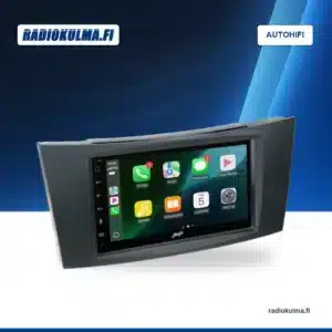 Stinger IE268E -soitin paketin autokohtaisessa asennuskehyksessä.