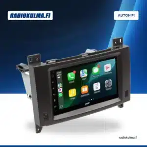 Stinger IE268E -soitin paketin autokohtaisessa asennuskehyksessä.
