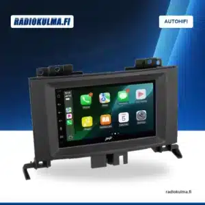 Stinger IE268E -soitin paketin autokohtaisessa asennuskehyksessä.