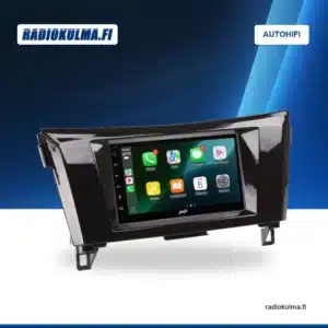 : Stinger IE268E -soitin paketin autokohtaisessa asennuskehyksessä.