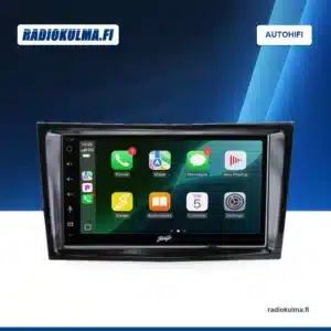 Stinger IE268E -soitin paketin autokohtaisessa asennuskehyksessä.