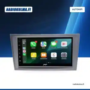 Stinger IE268E -soitin paketin autokohtaisessa asennuskehyksessä.