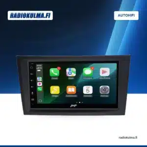 Stinger IE268E -soitin paketin autokohtaisessa asennuskehyksessä.