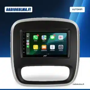 Stinger IE268E -soitin paketin autokohtaisessa asennuskehyksessä.